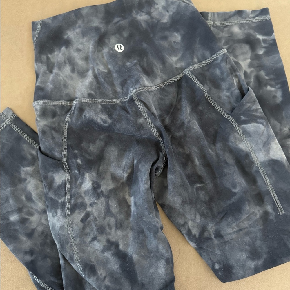 Lululemon Align High Rise Crop with Pickets 23”